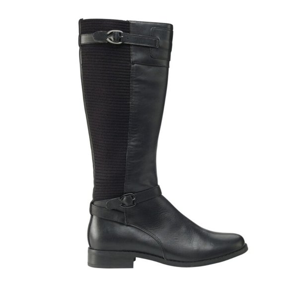 Aetrex Shoes - aetrex Chelsea Leather Stretch Riding Boot 8.5